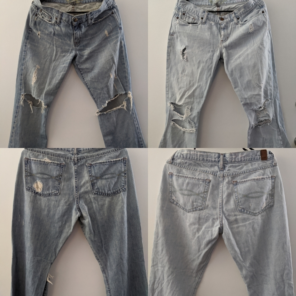 Vintage Abercrombie Destroyed Denim Bundle